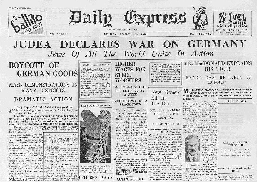 Kriegserklärung an Deutschland Kriegserklärung an Deutschland